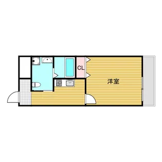 メゾン永田【2階】の間取り