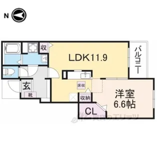 ミニョンプラス1【1階】の間取り