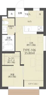 Casa Cielomare【1階】の間取り