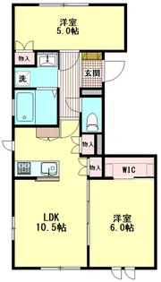 deux・Blanche【1階】の間取り