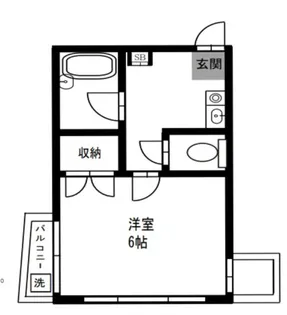 シーガル北町【2階】の間取り