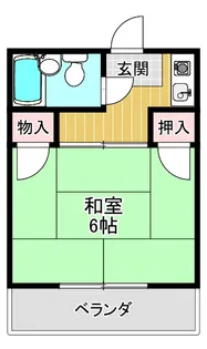 シティハイツ中町【1階】の間取り