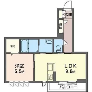アリエッティ【2階】の間取り