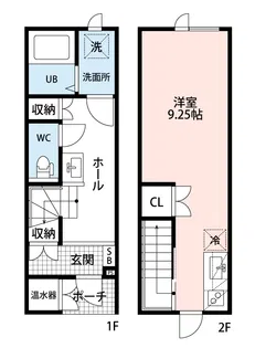 フォレストコート宮関【1階】の間取り
