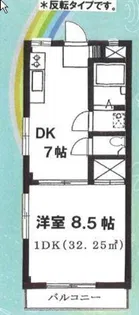 豊田マンション【3階】の間取り