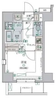 リヴシティ横濱弘明寺弐番館【4階】の間取り