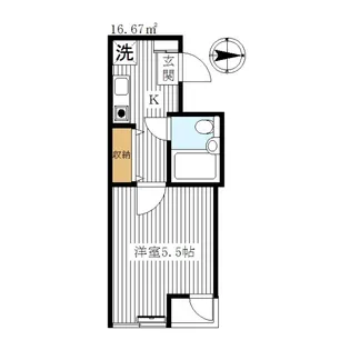 高島平ダイカンプラザシティ【1階】の間取り