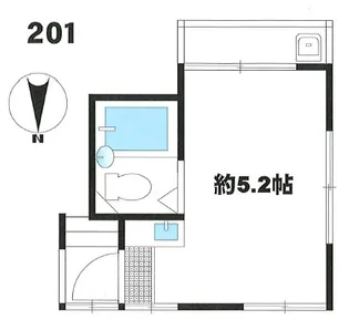 コーポ桜台【2階】の間取り
