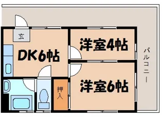 井口ビル【3階】の間取り