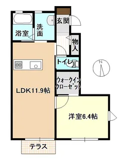 ウィステリア110【1階】の間取り