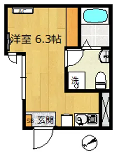 MAHALO TERRACE 北千住【1階】の間取り