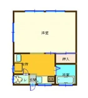 犬でも猫でも何でもOK◎デザイナーズリノベ済み♪【1階】の間取り