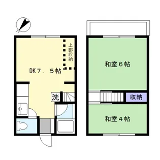 東京都文京区白山4【一戸建】の間取り