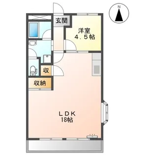 エクセルハイム大津【3階】の間取り