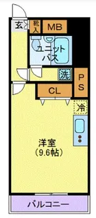 ライオンズマンション荒町第2【3階】の間取り