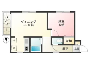 NEXT田園調布【2階】の間取り