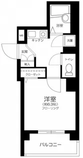 東京都千代田区外神田6【マンション】の間取り