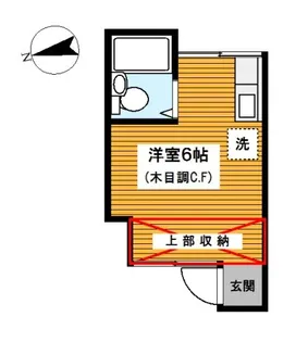 ニューライフ横浜【1階】の間取り