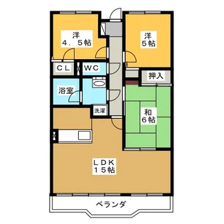 kagamiharaヒルズ【2階】の間取り