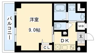 クレールフォレスタ【1階】の間取り