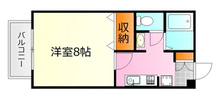 セジュール牛田【1階】の間取り