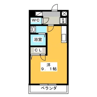 オンリーワン【3階】の間取り