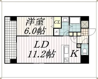 東ビル【6階】の間取り