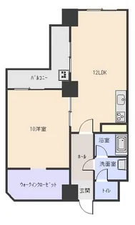 セブンスターマンション【2階】の間取り
