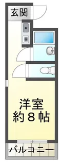CAVE PANBROSIII【3階】の間取り