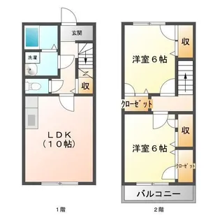 グリーンコート【1階】の間取り