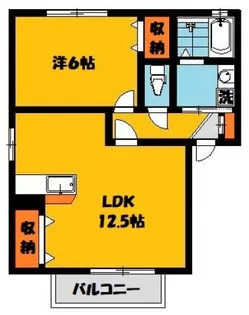 リヴェールハウス【2階】の間取り