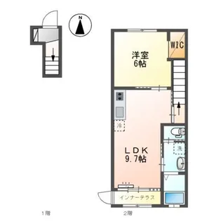 カルテット元今泉II【2階】の間取り
