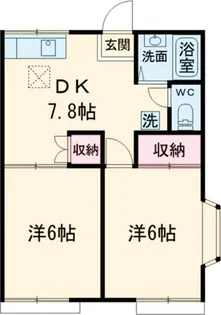 ハイムノースエイト【1階】の間取り