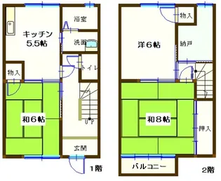 宮城県仙台市宮城野区新田3【アパート】の間取り