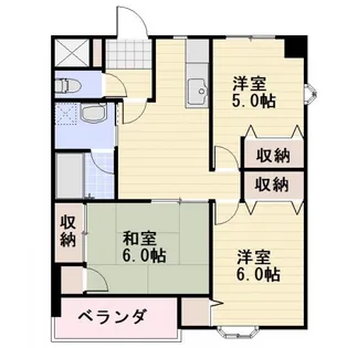 長野県長野市西和田1【マンション】の間取り