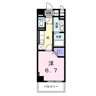 大阪府門真市殿島町【マンション】の間取り