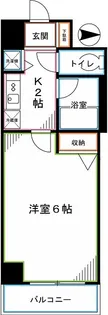 パークウェル国分寺【4階】の間取り