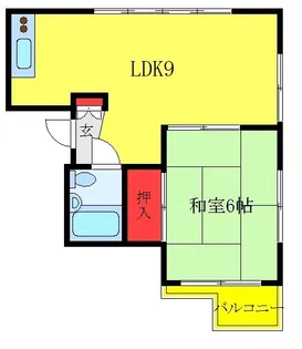 MAISON USUI【1階】の間取り
