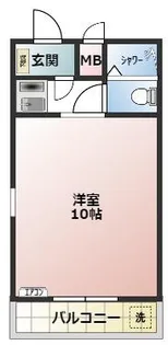 コーポ三和新大宮I号館【3階】の間取り