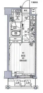 東京都中央区日本橋蛎殻町1【マンション】の間取り