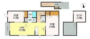 ディアコート【2階】の間取り