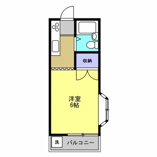 キャビック南馬込【1階】の間取り