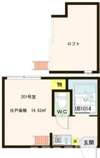 東京都足立区加平3【アパート】の間取り