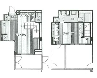 1LDKの間取り画像