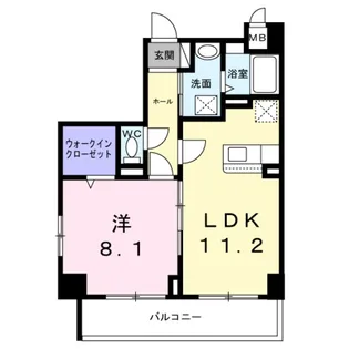 ラシーヌ【2階】の間取り