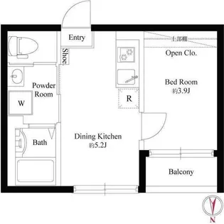 サニーヒルズMT4【1階】の間取り