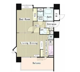 インザガーデン【5階】の間取り