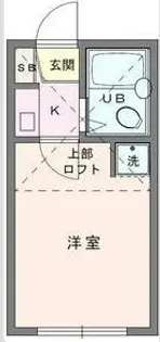 プラザドゥエリート【1階】の間取り