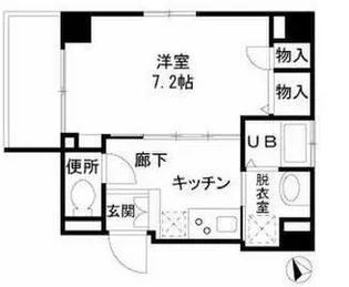 ディアコート蔵前【7階】の間取り