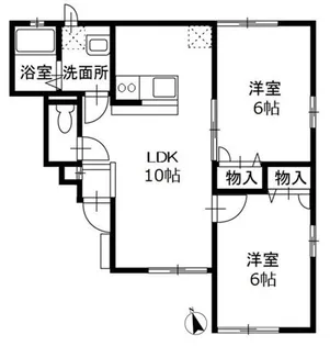 元気 壱番館【1階】の間取り